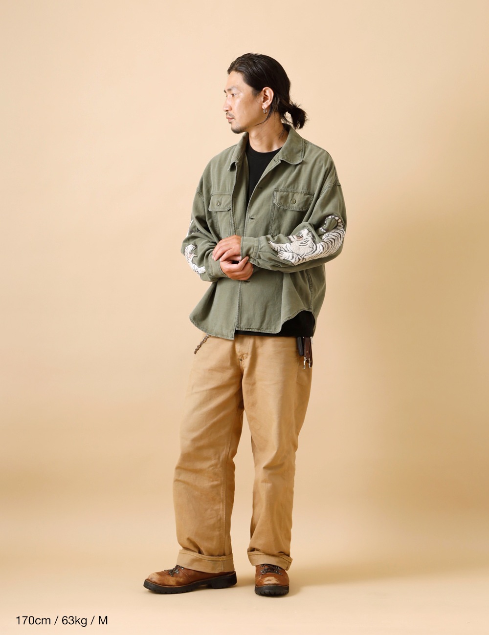 REMI RELIEF|Wide military shirt