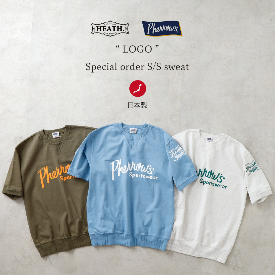 <20%OFF！ファミリーSALE！>◆【HEATH x Pherrow's】Special order T-SHIRT