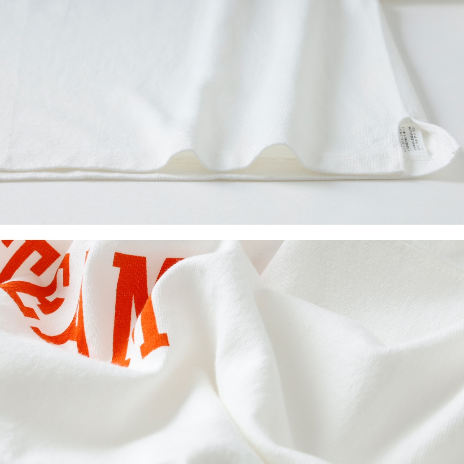 【BARNS OUTFITTERS】WOMEN'S TUBE FOOT BALL TEE丸胴フットボールTシャツ