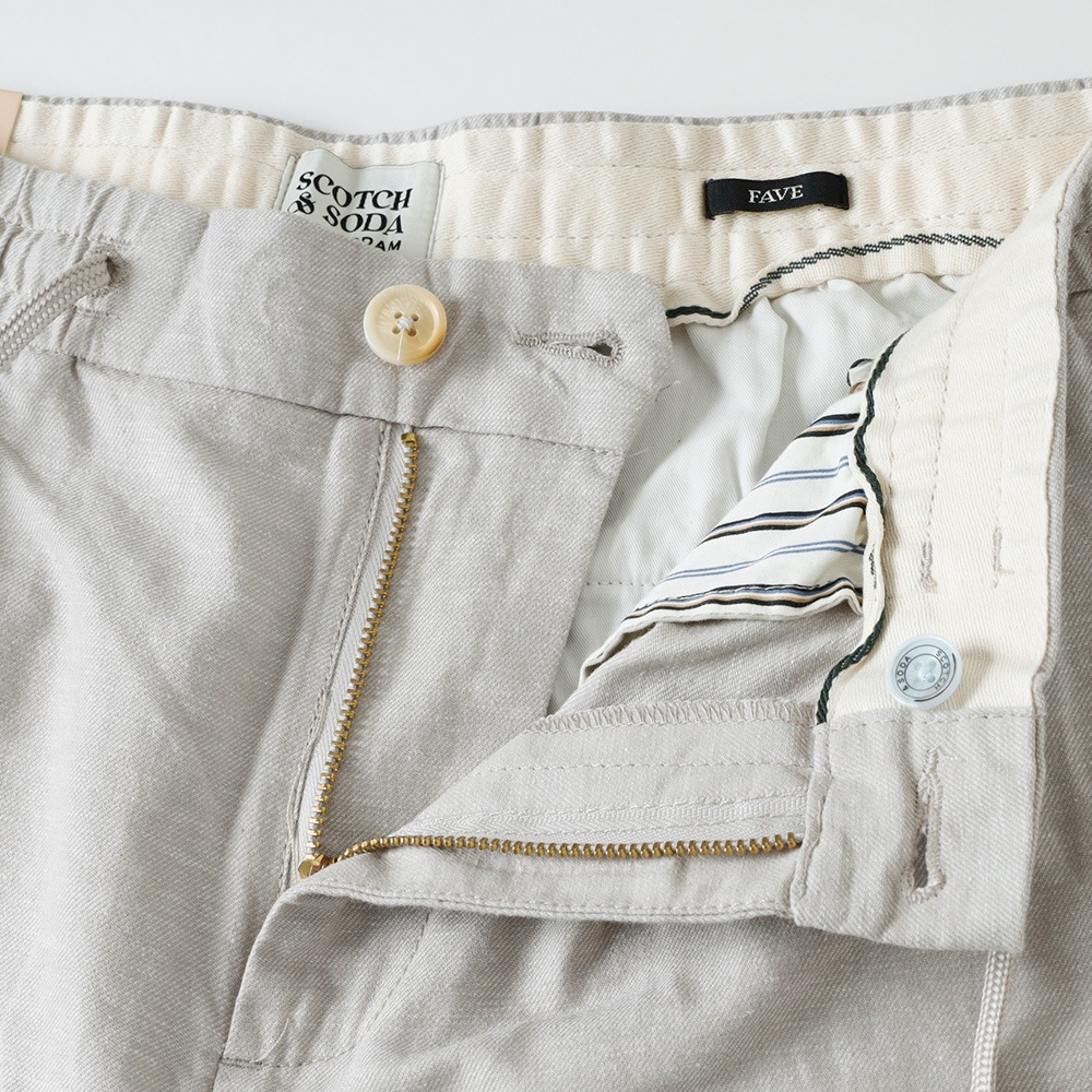  【SCOTCH&SODA】LINEN COTTON SHORT PANTS リネンコットンショーツ