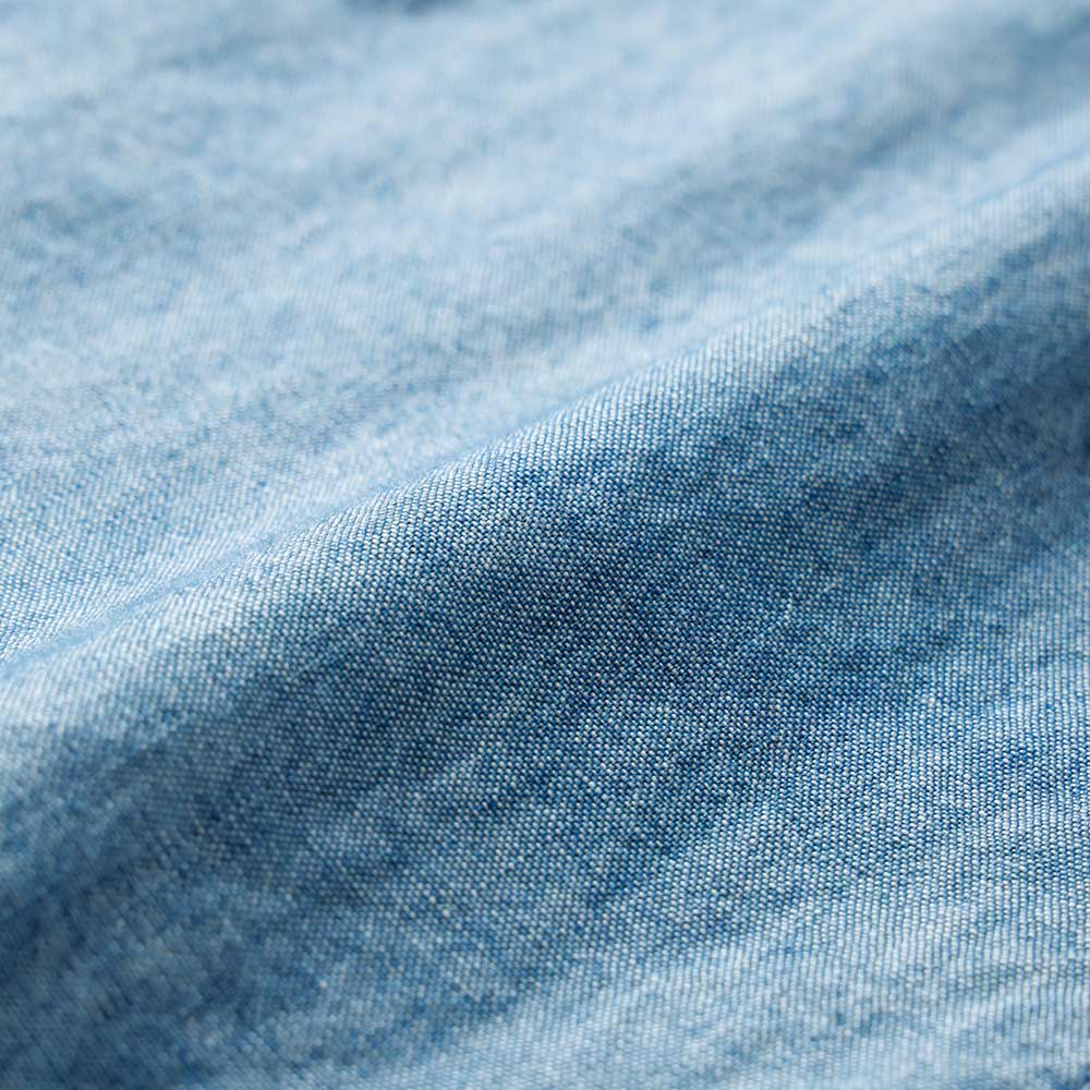 BLUEPORT マリンシャンブレーシャツ