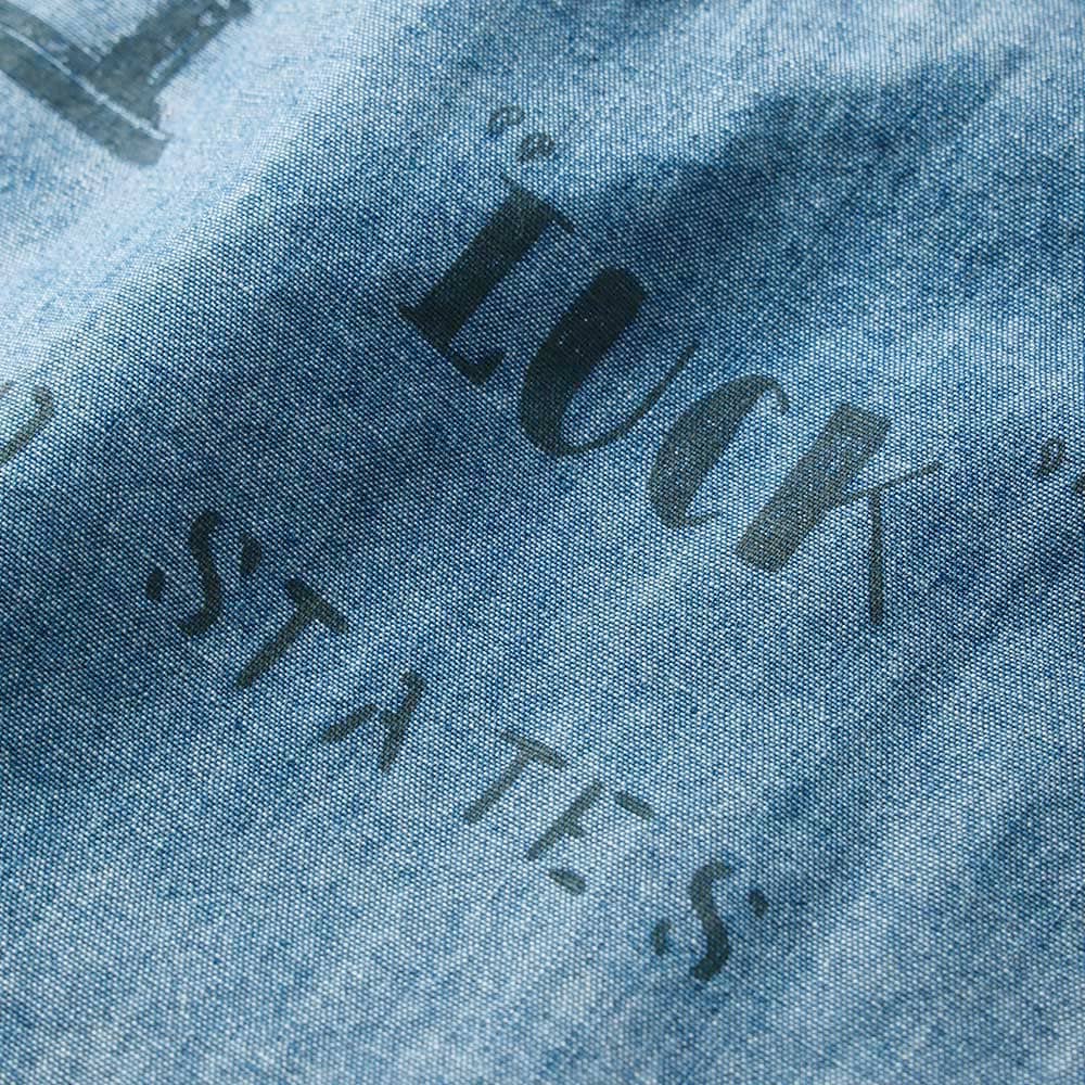 BLUEPORT マリンシャンブレーシャツ