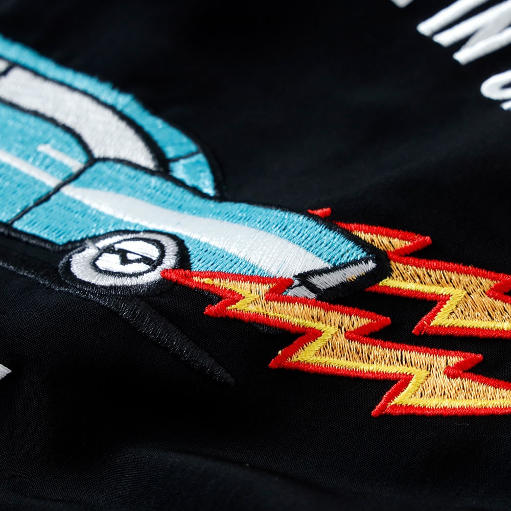 【HEATH】SILKY TOUCH EMBROIERY SHIRT シルキータッチ刺繍シャツ