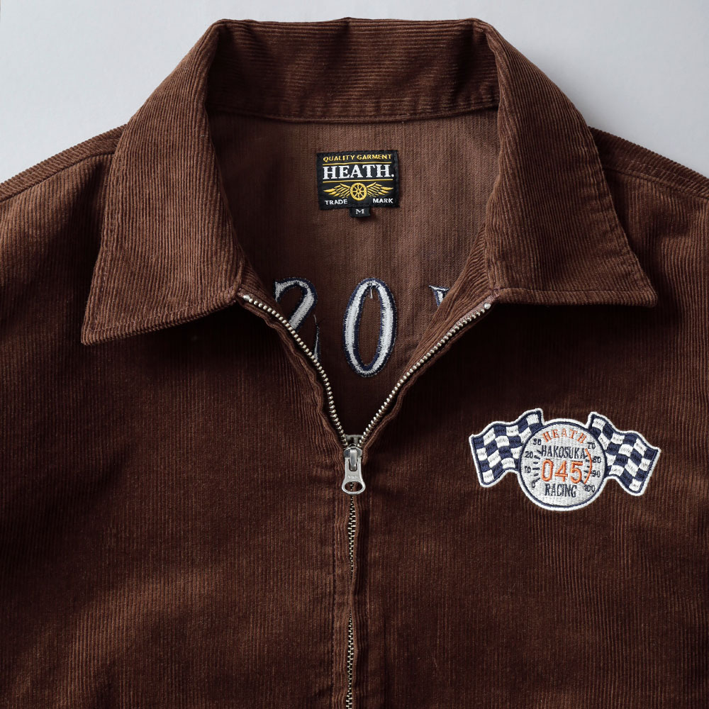 HEATH（ヒース）HAKOSUKA 50 WINS コーデュロイファーマーズジャケット
