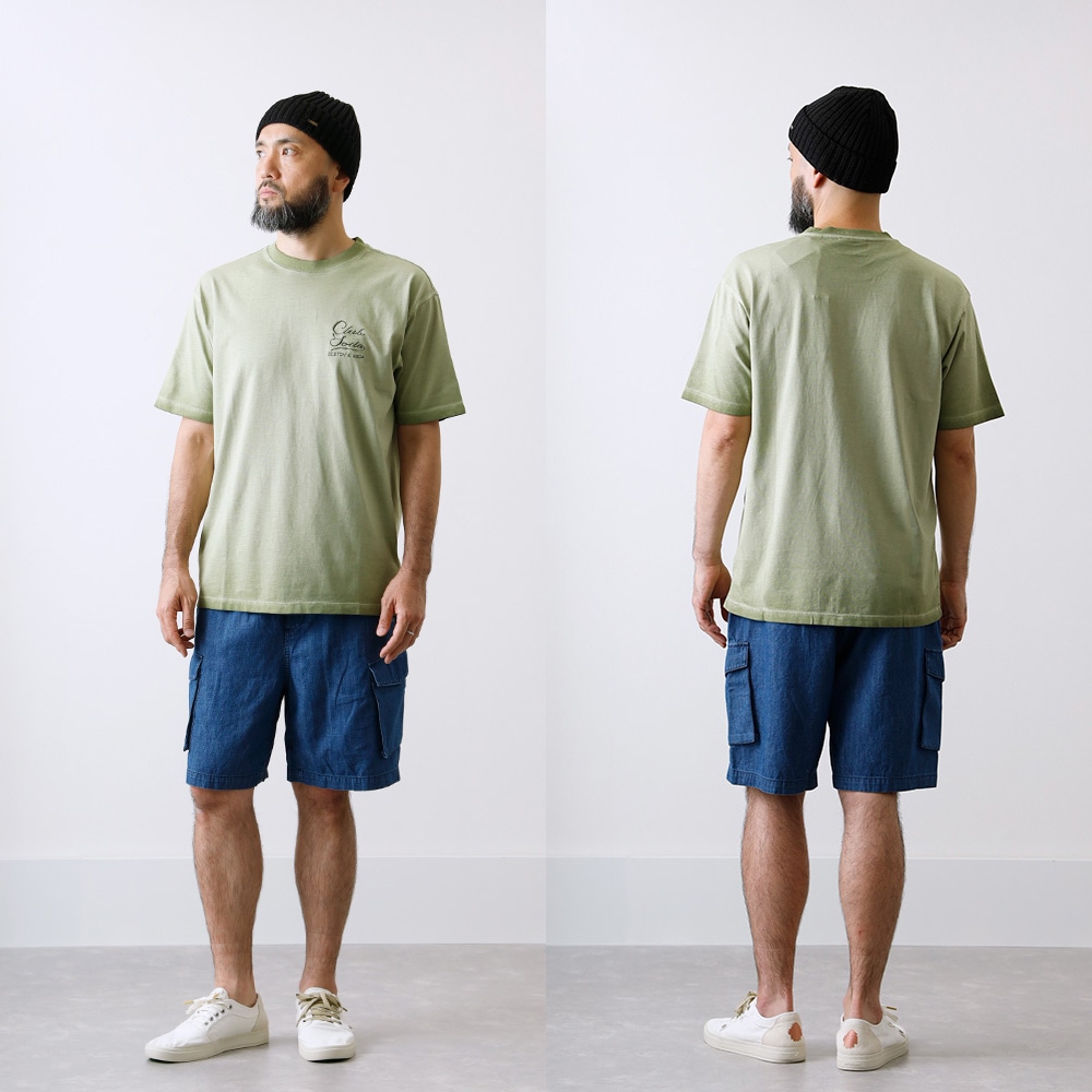 SCOTCH&SODA】RELAX FIT TEE リラックスフィット ロゴ刺繍T
