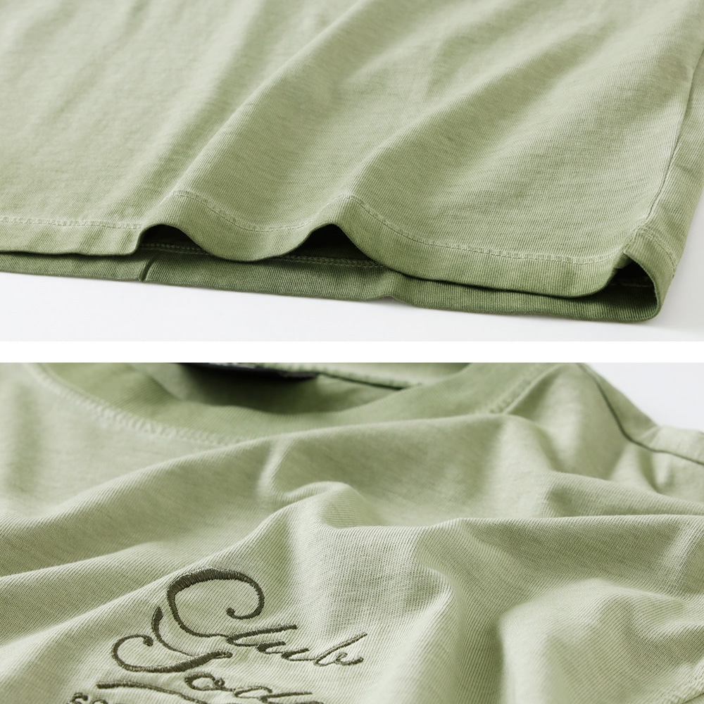 【SCOTCH&SODA】RELAX FIT TEE リラックスフィット ロゴ刺繍Tシャツ