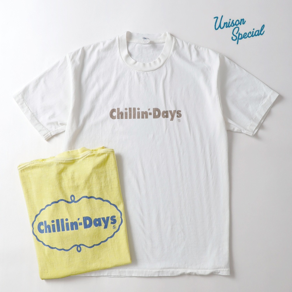Unison Special(ユニゾンスペシャル)GIANT Tube PG Print S/S TEE(Chillin Day)