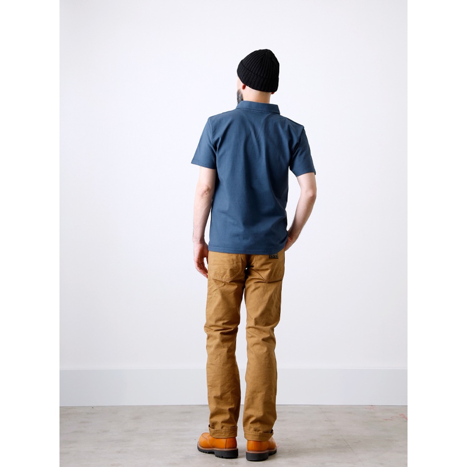 【BARNS】BR-7100 SKIPPER POLO-SHIRT