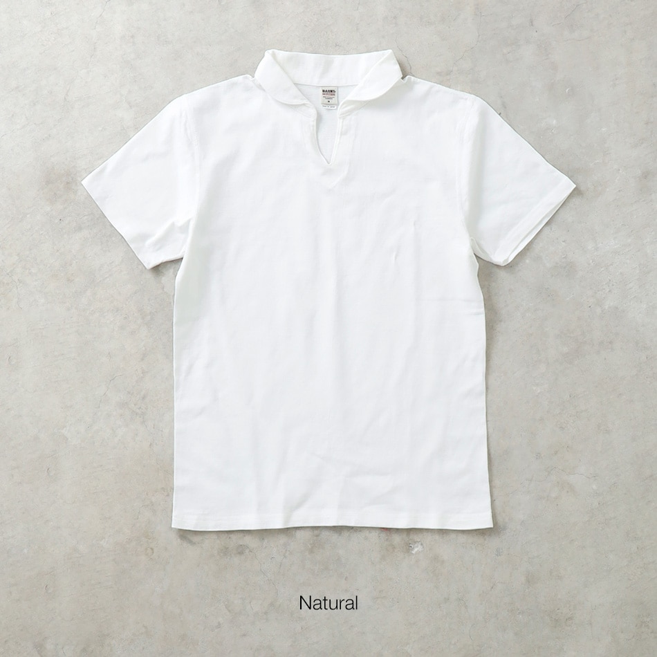 【BARNS】BR-7100 SKIPPER POLO-SHIRT