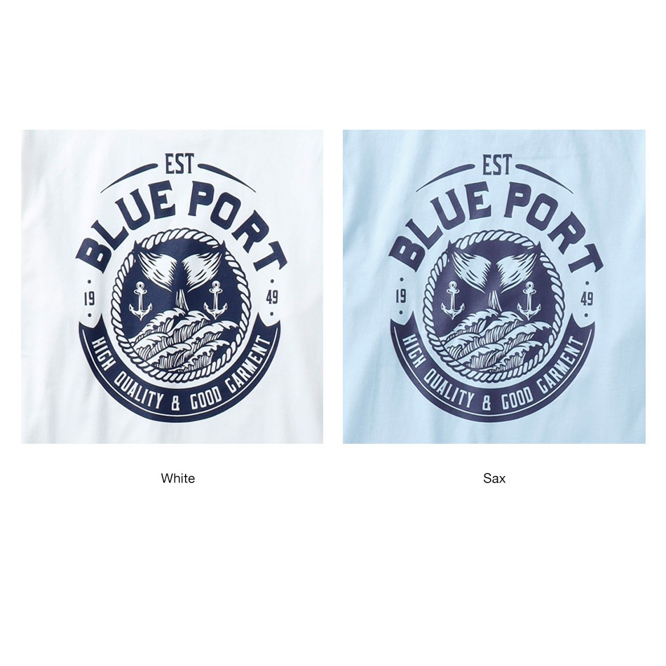 【BLUE PORT】BIG TAIL L/S
