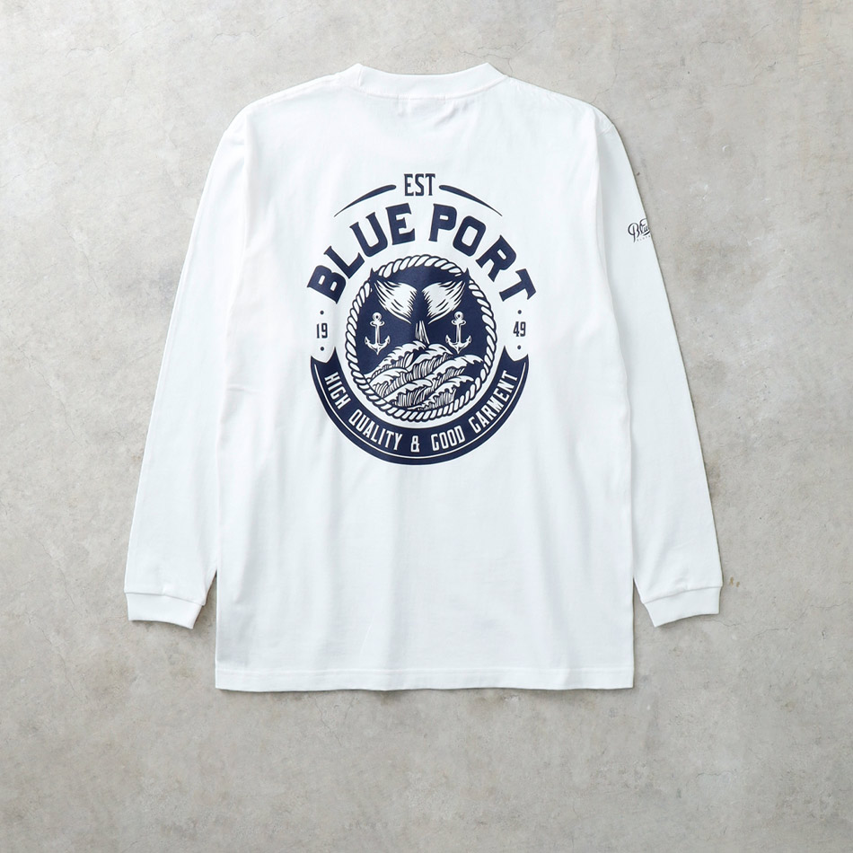 【BLUE PORT】BIG TAIL L/S