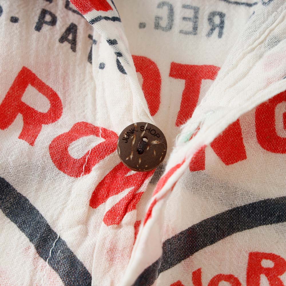 【IMPORT】AMERICAN FEED SACK SHIRT アメリカンフィードサックシャツ