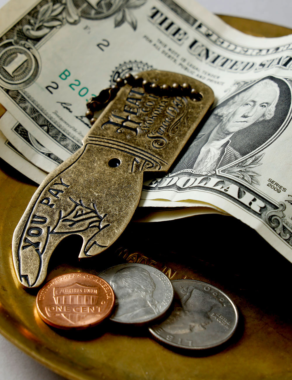 HEATH(ヒース)オリジナル You Pay キーホルダー