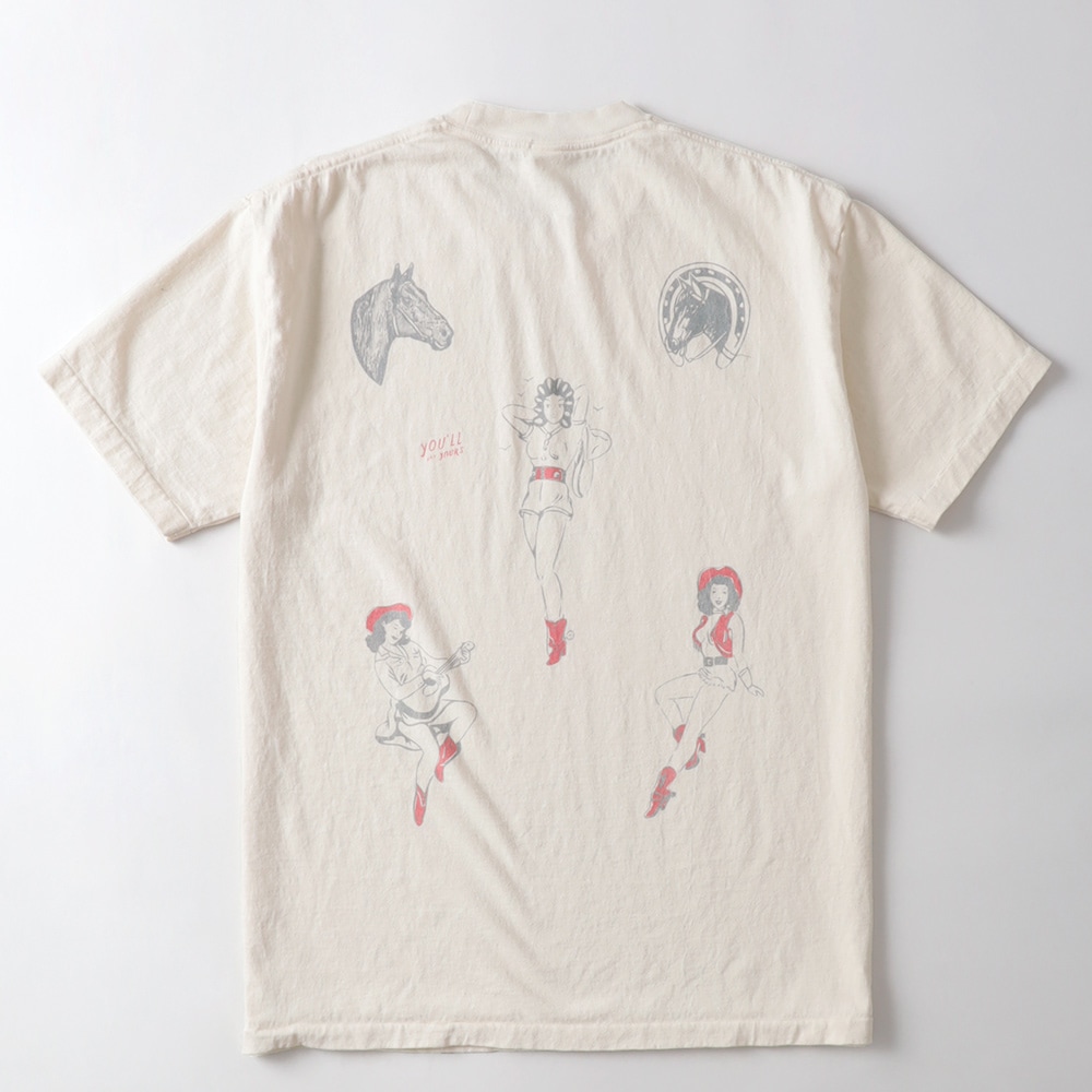 Unison Special(ユニゾンスペシャル)GIANT Tube PG Print S/S TEE(TEXAS)