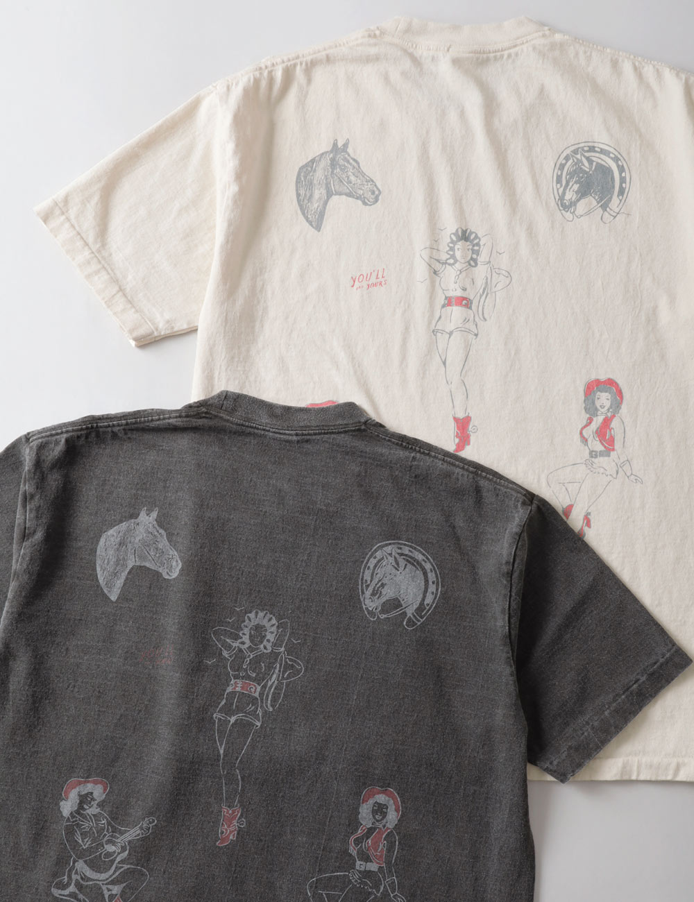 Unison Special(ユニゾンスペシャル)GIANT Tube PG Print S/S TEE(TEXAS)