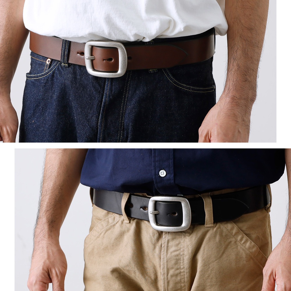 【HEATH】42mm BENZ LEATHER WIDE BELT べンズレザー ワイドベルト