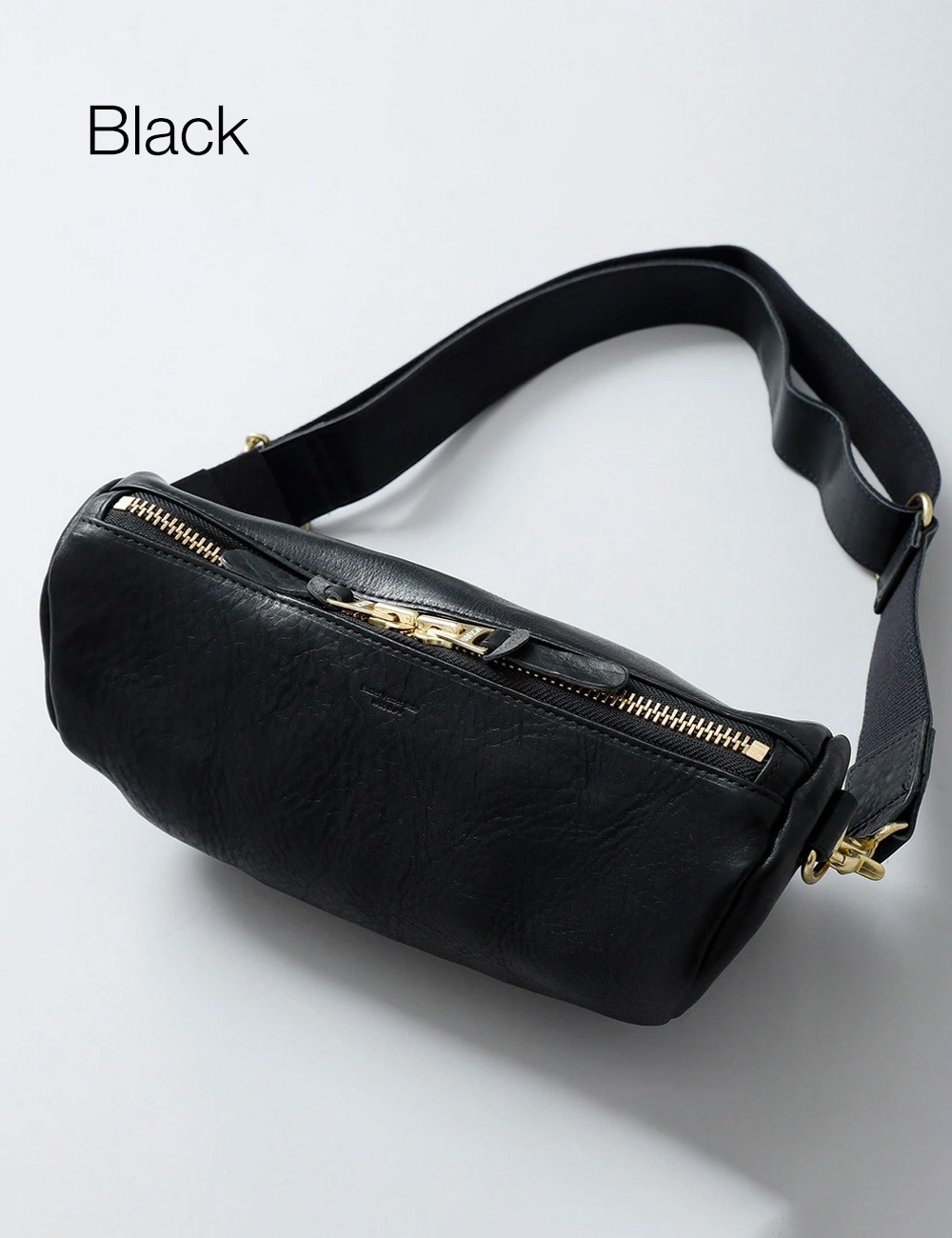 Butler Verner Sails|OILED COWHIDE SHOULDER BAG “Himeji Leather