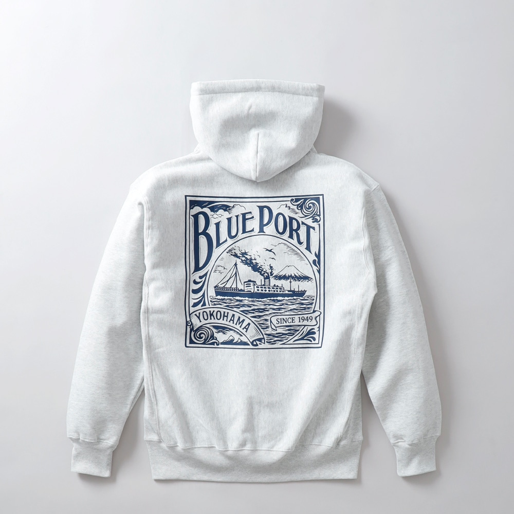 BLUEPORT(ブルーポート)オリジナルヘビーウェイトジップパーカー