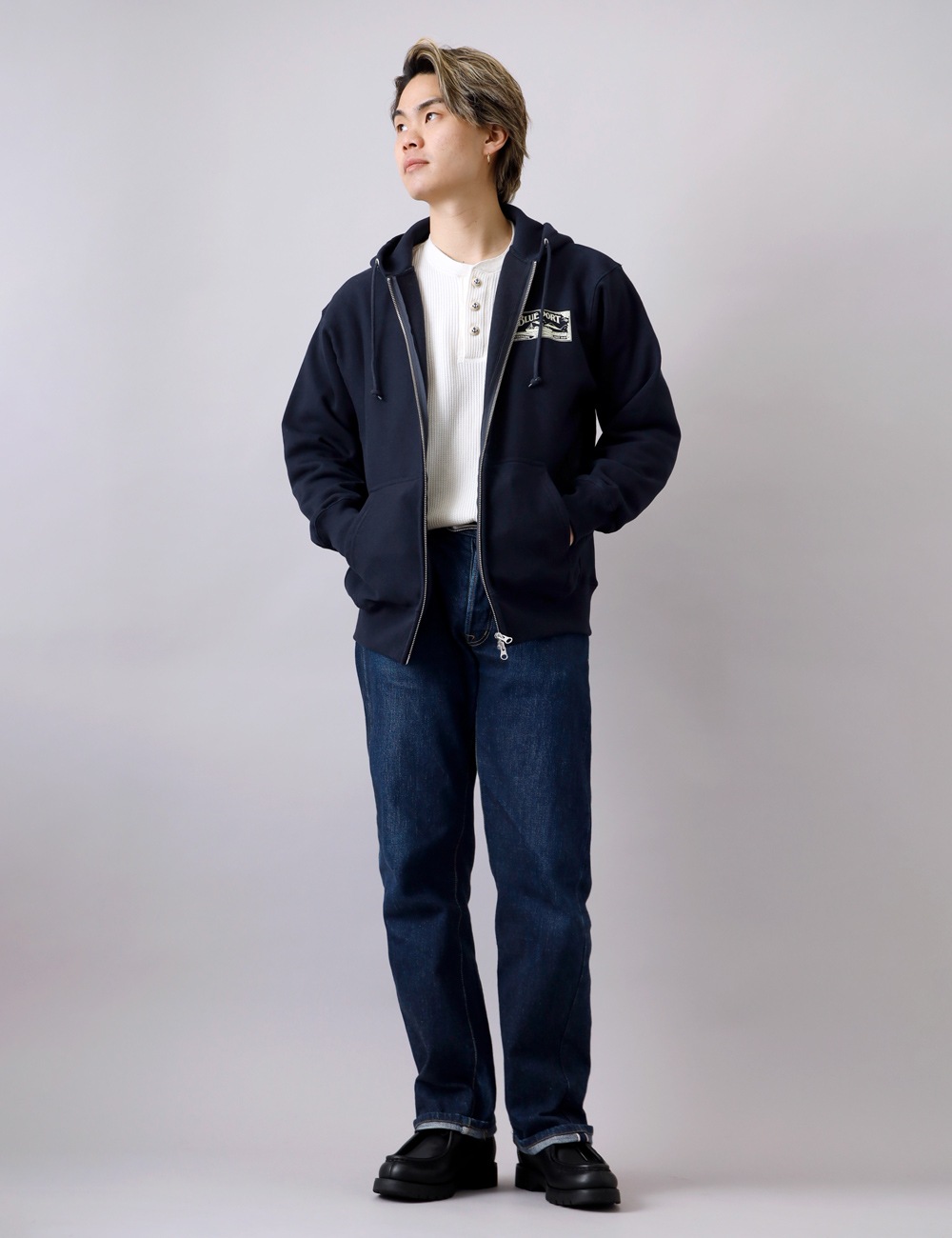 BLUEPORT(ブルーポート)オリジナルヘビーウェイトジップパーカー
