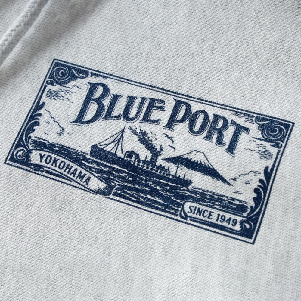 BLUEPORT(ブルーポート)オリジナルヘビーウェイトジップパーカー