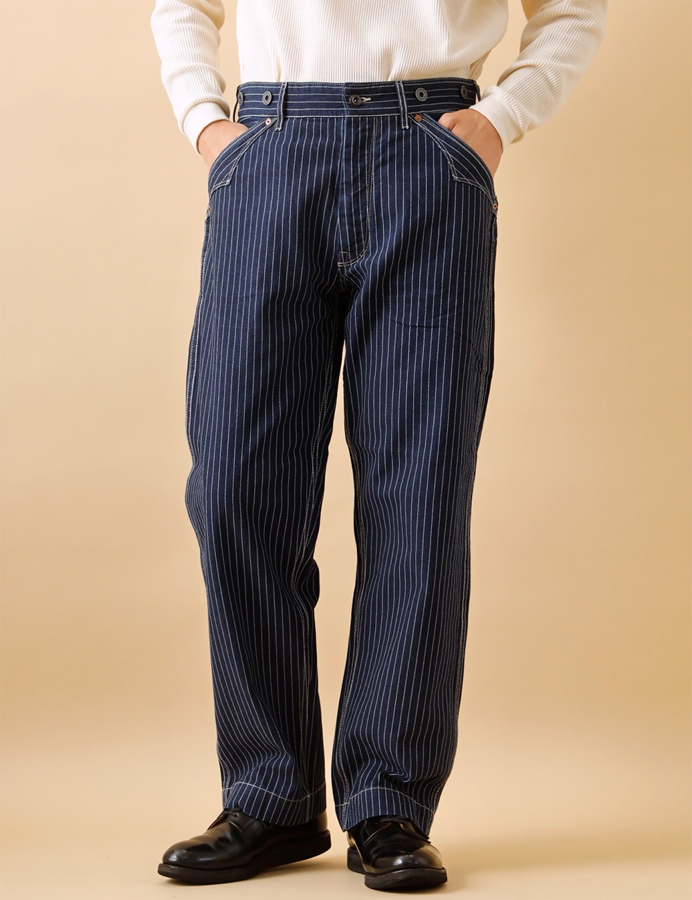 革蛸　デニム生地　看板タペストリー　フラッグ Schott｜Old Hickory Denim Pants | HEATH.