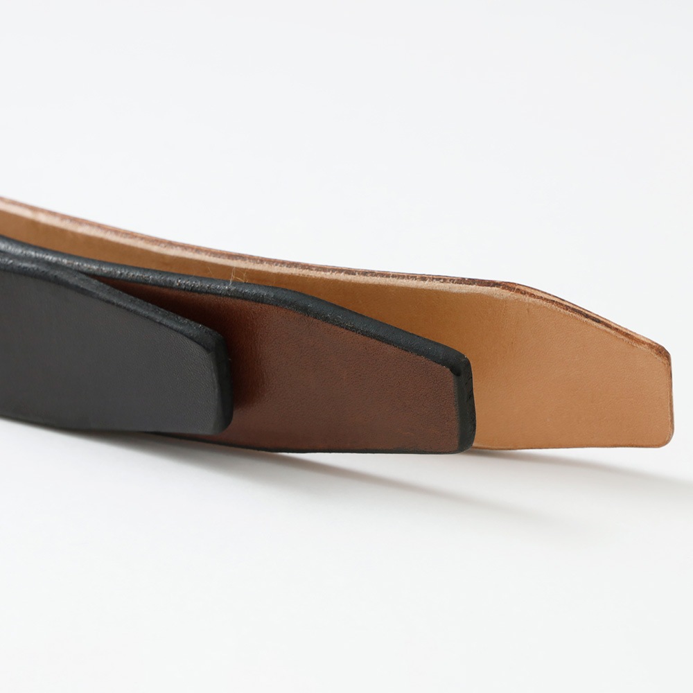 【HEATH】40mm BENZ LEATHER SEMI WIDE BELT べンズレザー セミワイドベルト