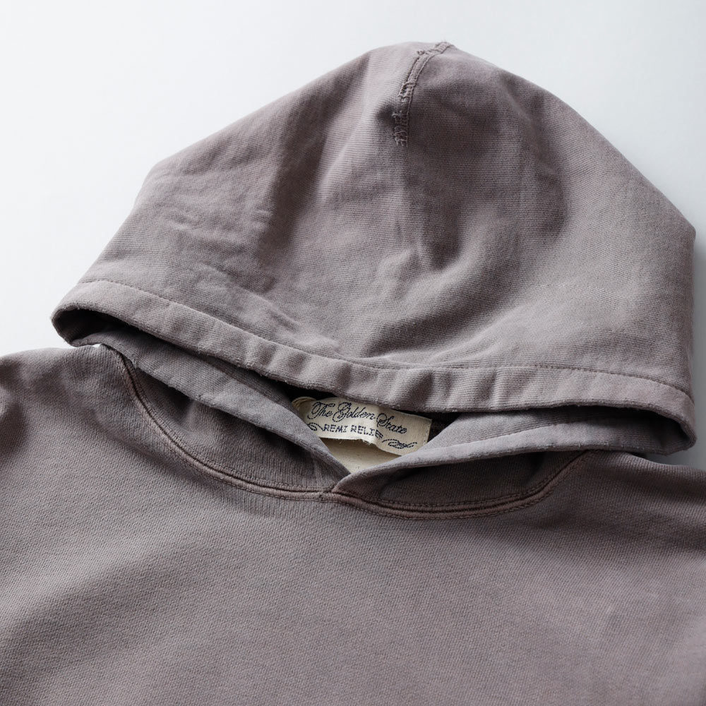 REMI RELIEF（レミレリーフ） SP加工裏毛パーカー