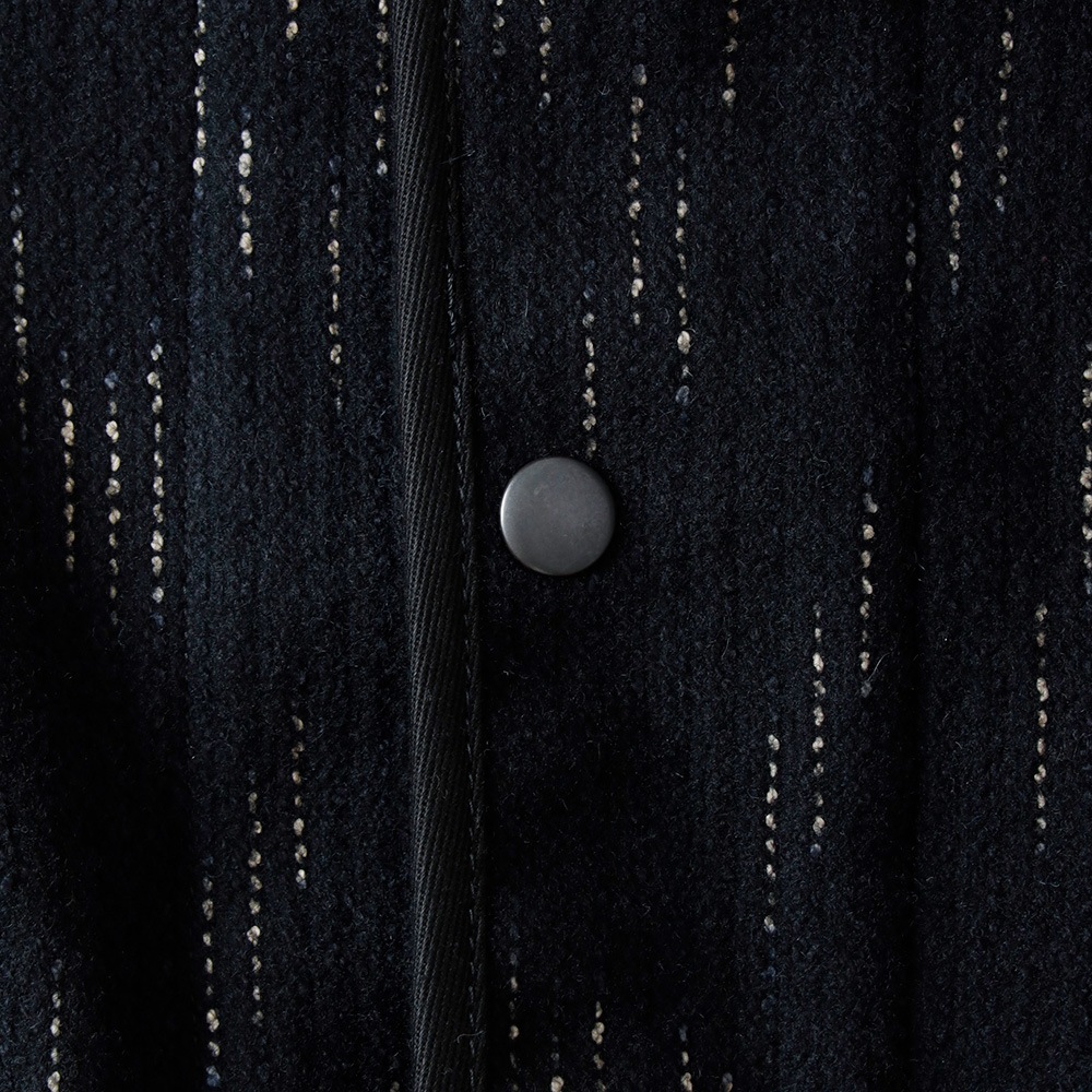 【10%OFF!ファミリーセール!】STUDIO D’ARTISAN(ステュディオ・ダ・ルチザン)絣染ビーチクロスジャケット 4616