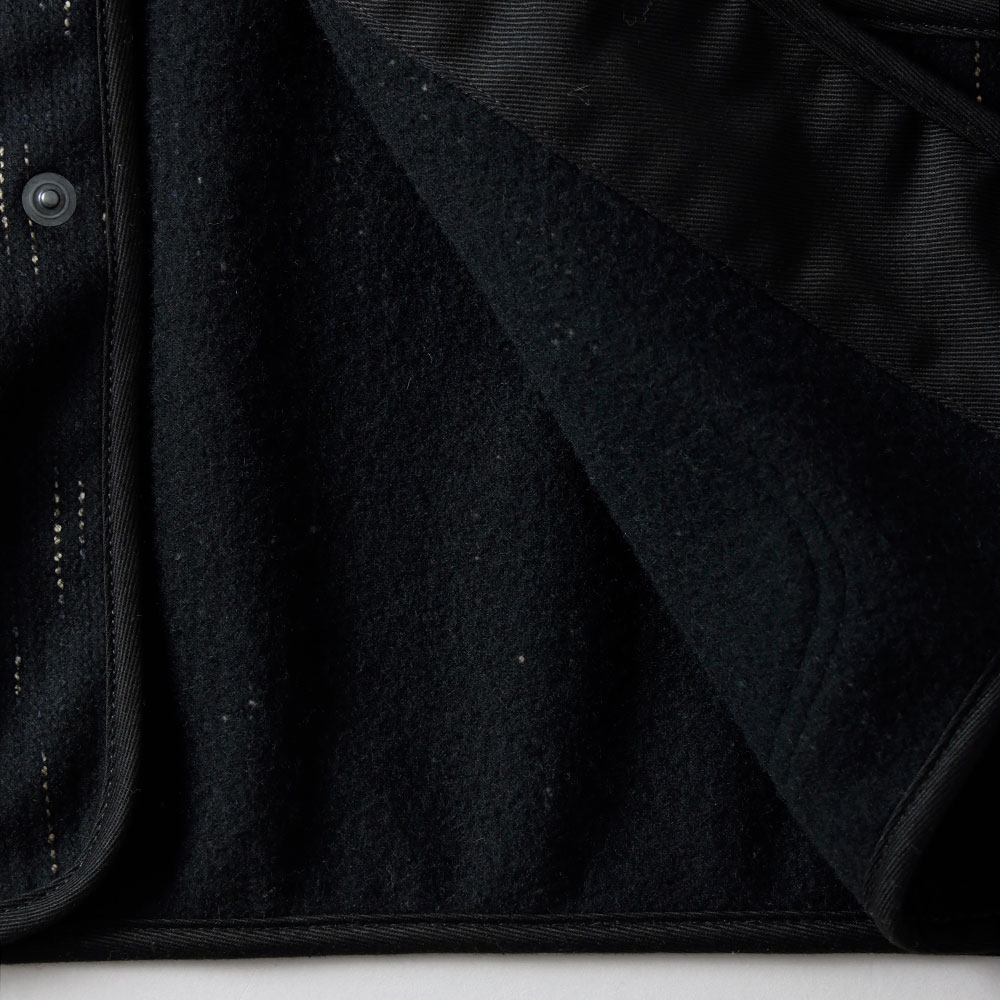 【10%OFF!ファミリーセール!】STUDIO D’ARTISAN(ステュディオ・ダ・ルチザン)絣染ビーチクロスジャケット 4616