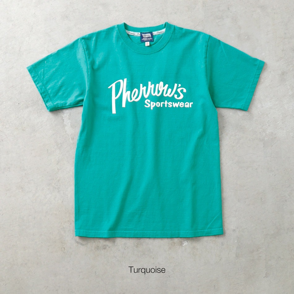古着屋購入 PHERROW'S フェローズ  Tシャツ ネイビー 42 XL ◎フェローズ PHERROW\u0027S 定番バッファロー プリント半袖Tシャツ 25S-PT2 メンズ 2025春夏 [メール便可] | モアネット  casual select