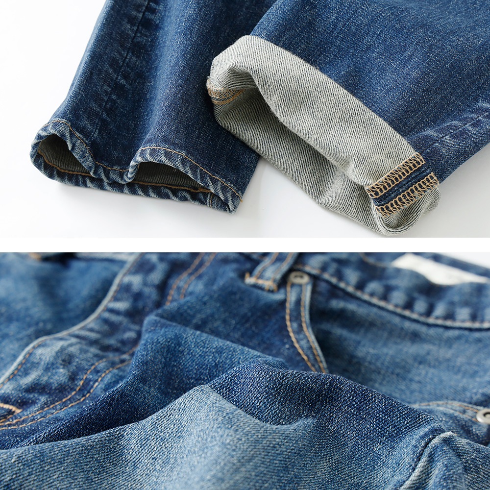 20%OFF【横濱デニム】STRETCH TAPERED JEANSストレッチテーパードジーンズ