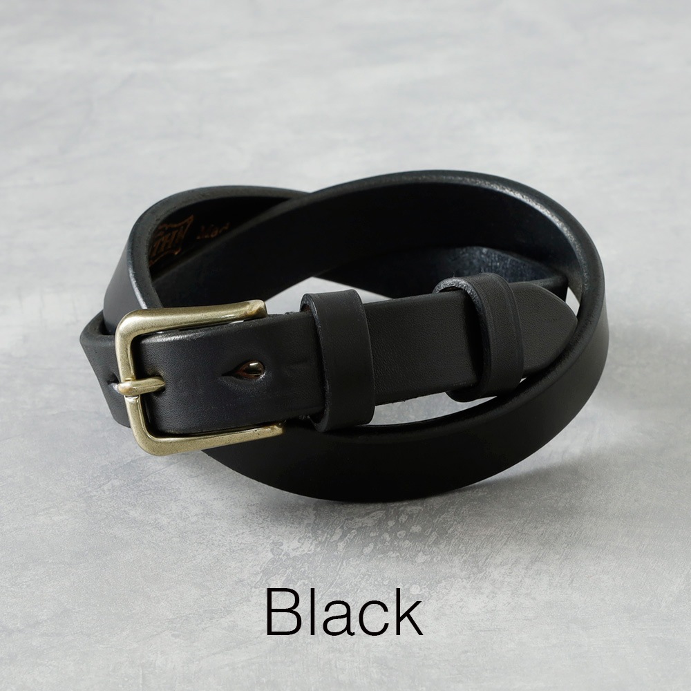 【HEATH】27mm BENZ LEATHER NARROW BELT べンズレザー ナローベルト