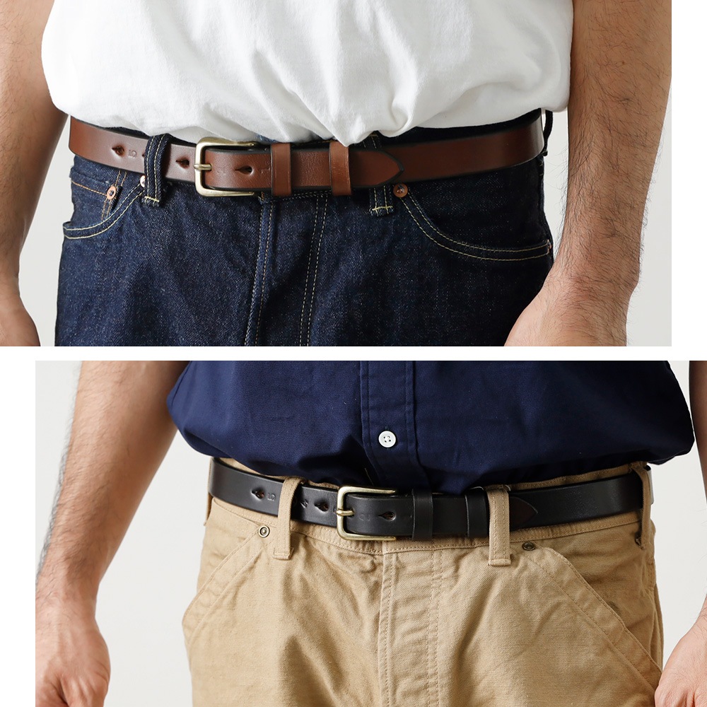 【HEATH】27mm BENZ LEATHER NARROW BELT べンズレザー ナローベルト