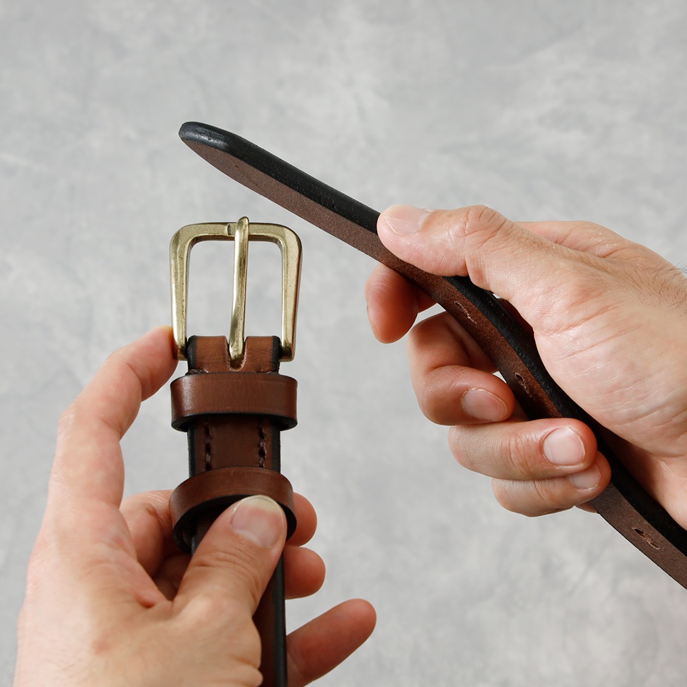 【HEATH】27mm BENZ LEATHER NARROW BELT べンズレザー ナローベルト