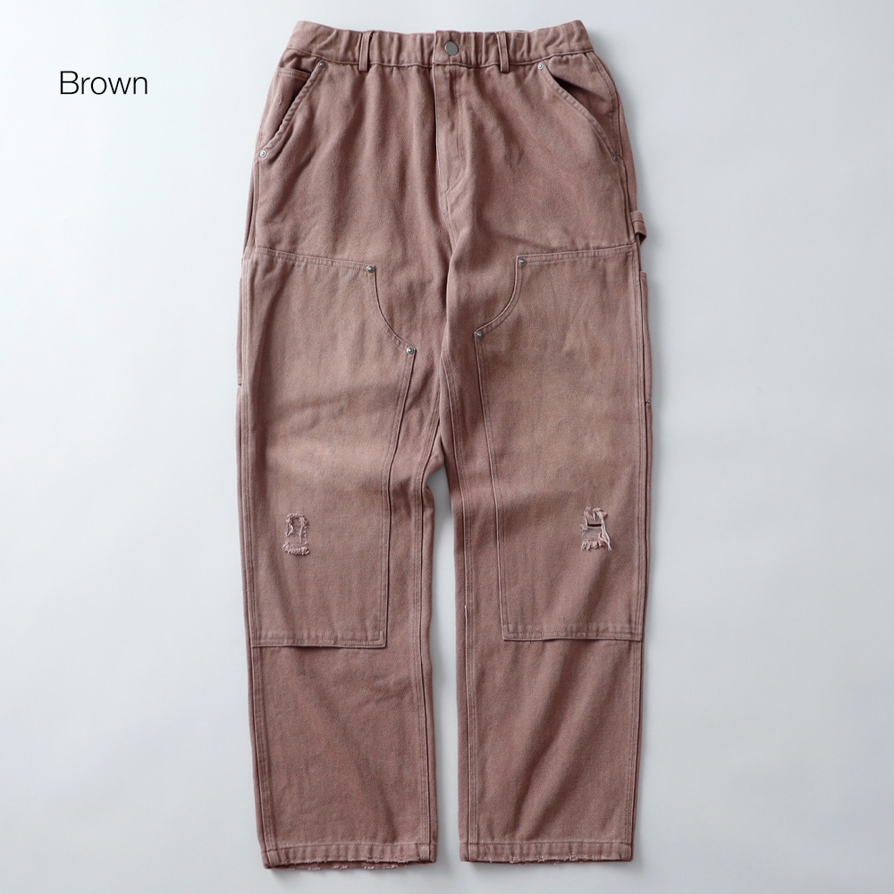 10%OFF!ファミリーSALE!<1月1日 0時から!>◆BLUE PORT(ブルーポート)ダックダブルニーパンツ