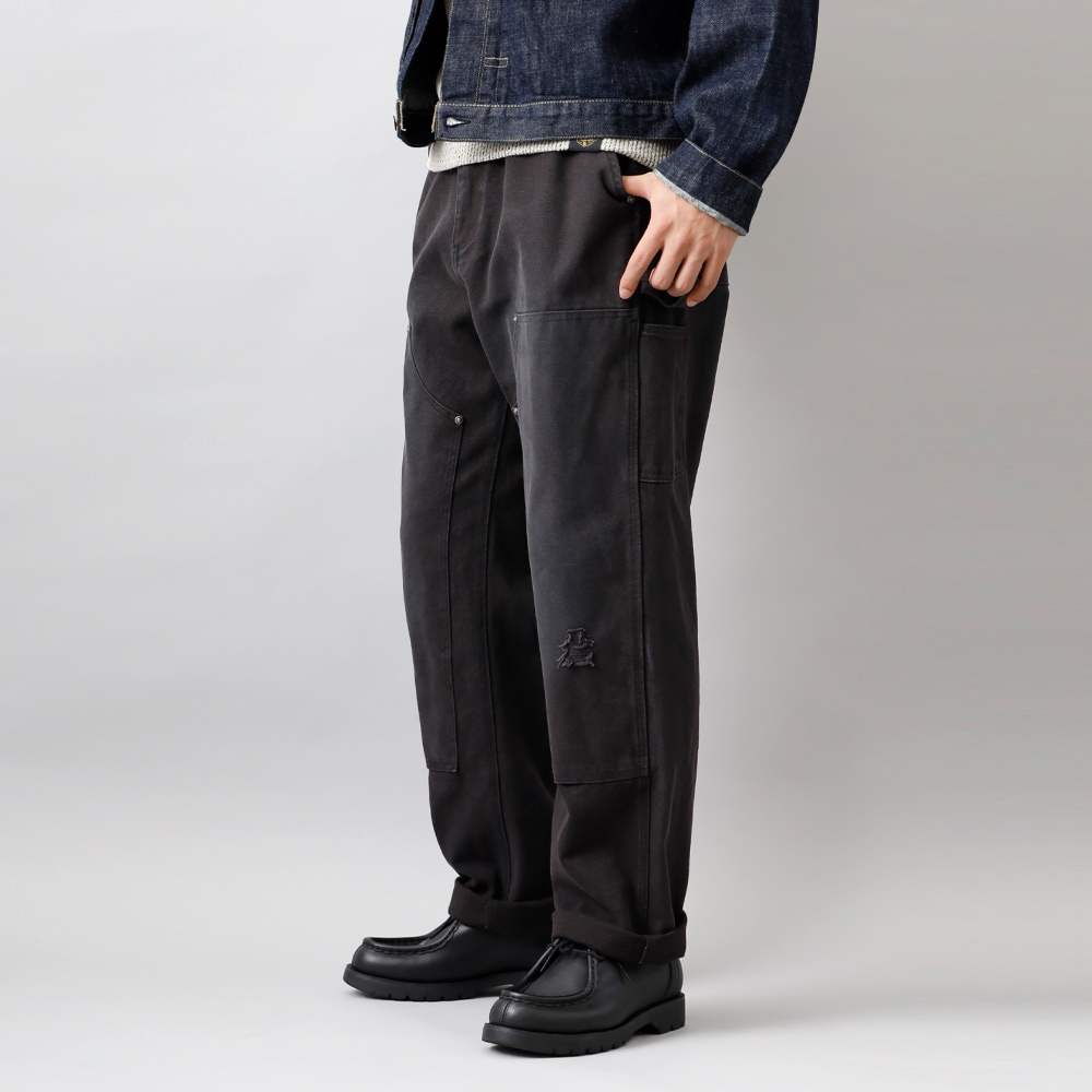 10%OFF!ファミリーSALE!<1月1日 0時から!>◆BLUE PORT(ブルーポート)ダックダブルニーパンツ