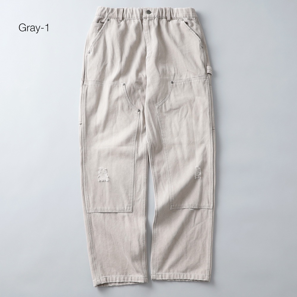 10%OFF!ファミリーSALE!<1月1日 0時から!>◆BLUE PORT(ブルーポート)ダックダブルニーパンツ