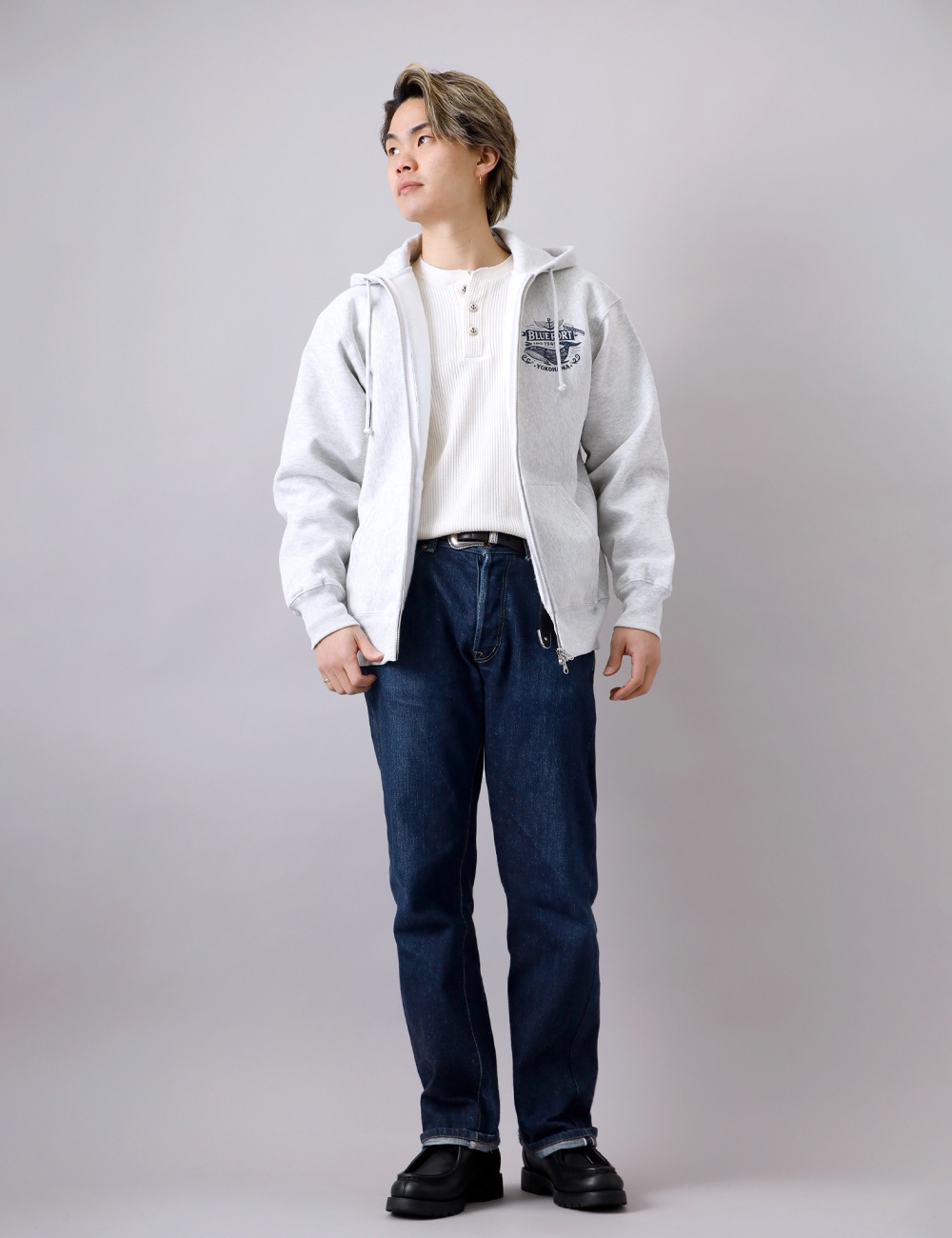 BLUEPORT（ブルーポート）オリジナルヘビーウェイトジップパーカー 