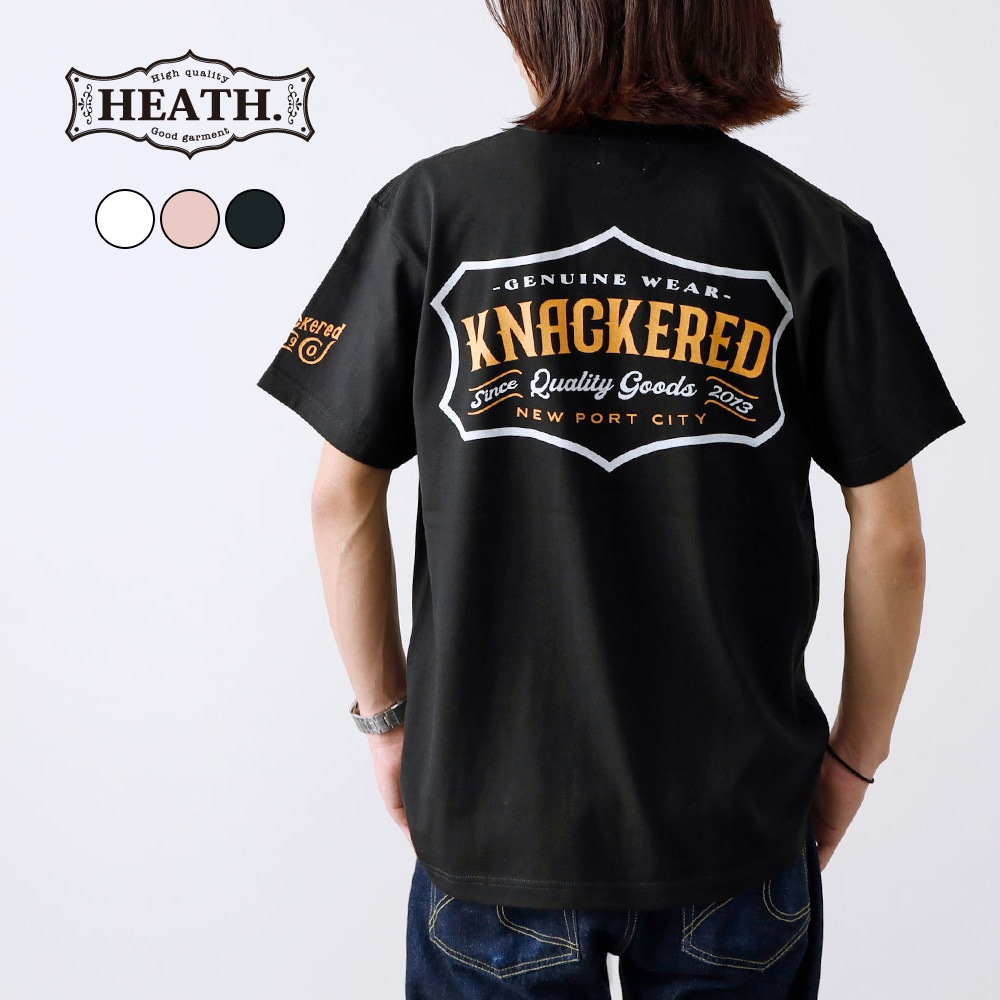 【HEATH】QUALITY GOODS HEAVY WEIGHT T-SHIRT