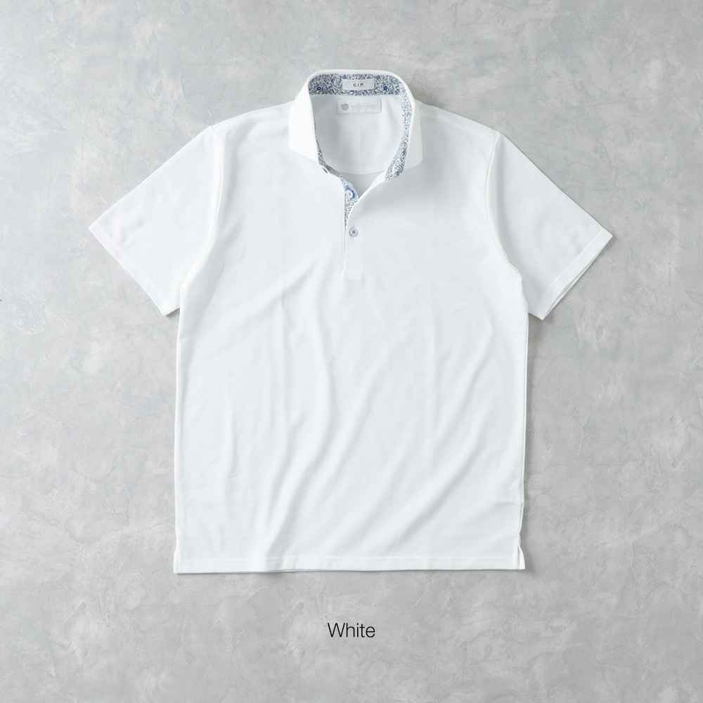 GIM】AMERICAN SEA ISLAND COTTON POLO SHIRT アメリカンシー