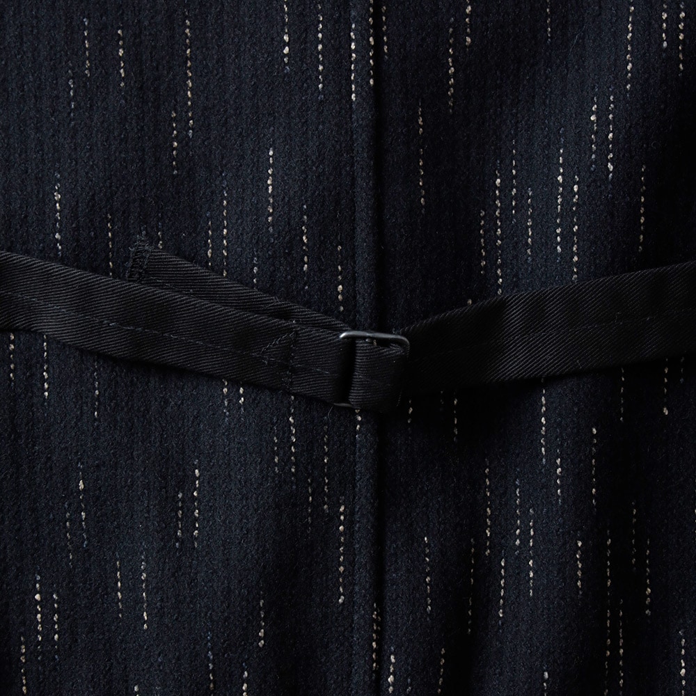 STUDIO D’ARTISAN（ステュディオ・ダ・ルチザン）絣染ビーチクロスベスト 4617