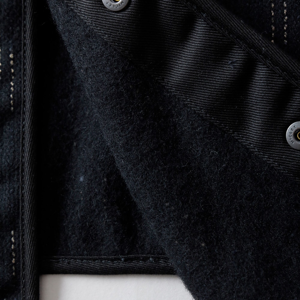 STUDIO D’ARTISAN（ステュディオ・ダ・ルチザン）絣染ビーチクロスベスト 4617