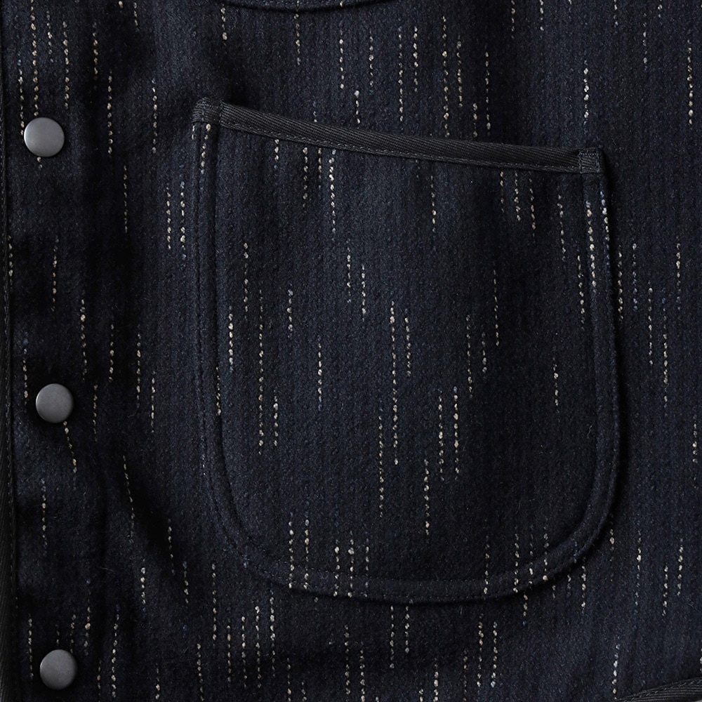 STUDIO D’ARTISAN（ステュディオ・ダ・ルチザン）絣染ビーチクロスベスト 4617