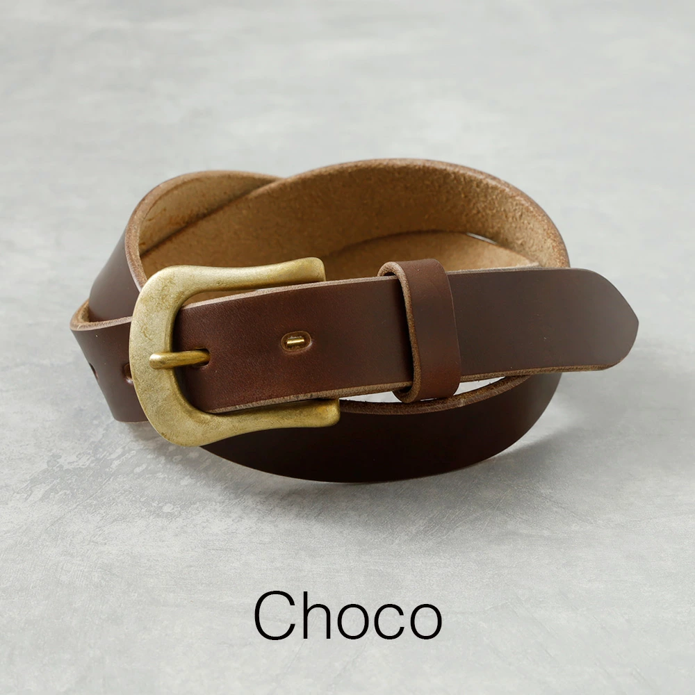 【HEATH】30mm CHROMEXCEL LEATHER NARROW BELT クロムエクセルレザー ナローベルト