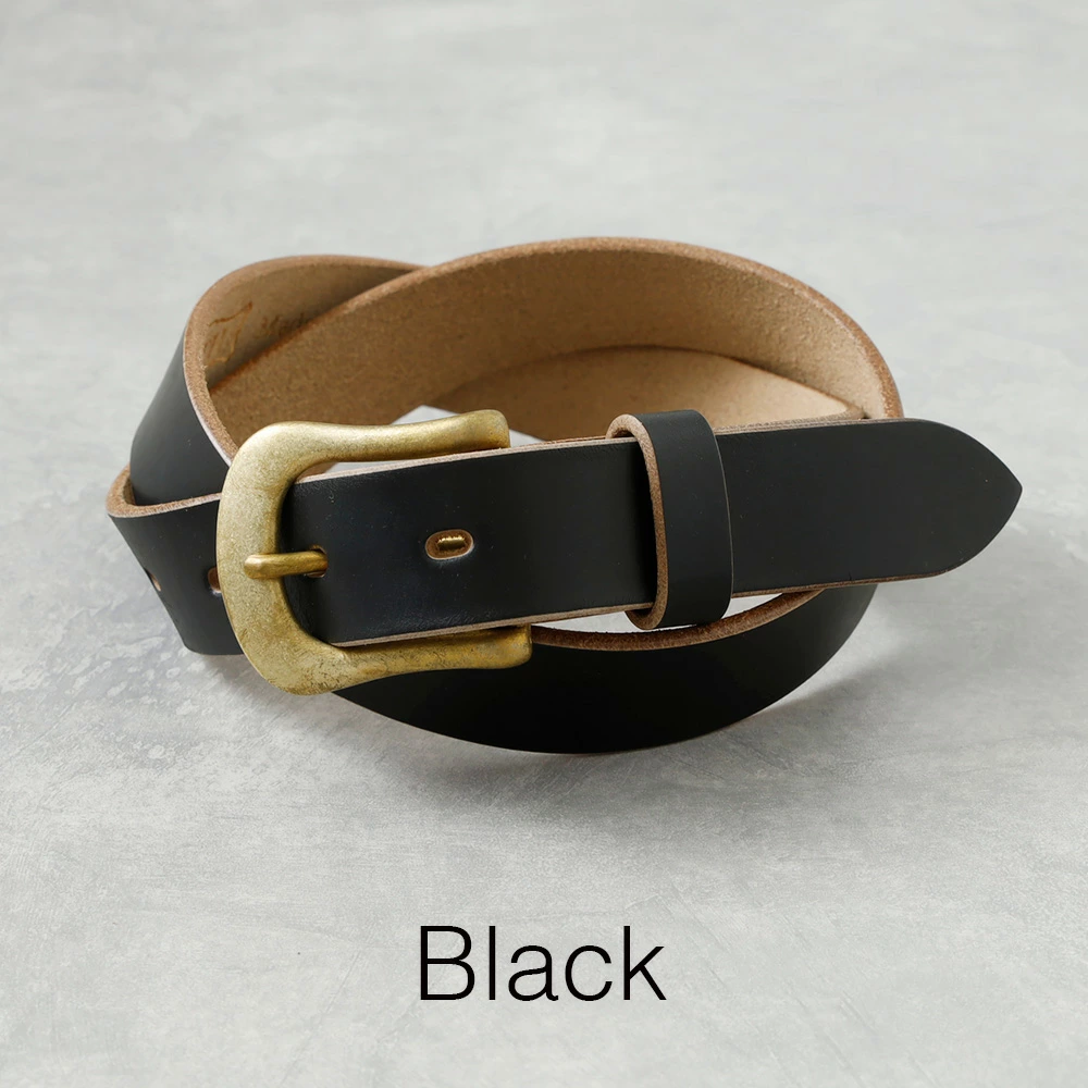 HEATH】30mm CHROMEXCEL LEATHER NARROW BELT クロムエクセルレザー