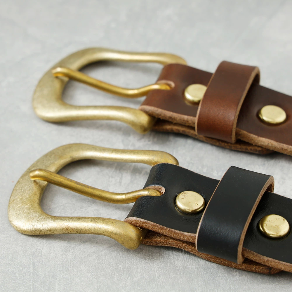 HEATH】30mm CHROMEXCEL LEATHER NARROW BELT クロムエクセルレザー