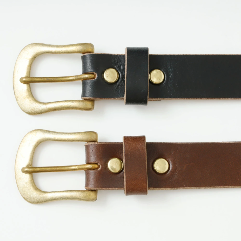 HEATH】30mm CHROMEXCEL LEATHER NARROW BELT クロムエクセルレザー