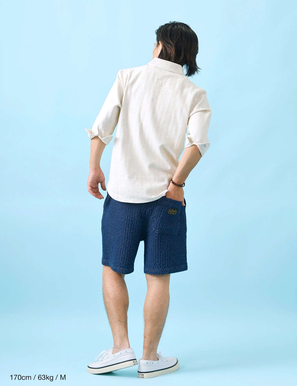 対象アイテム2点お買い上げで10%・3点お買い上げで20%OFF！ BLUE PORT｜変わり織りデニム 