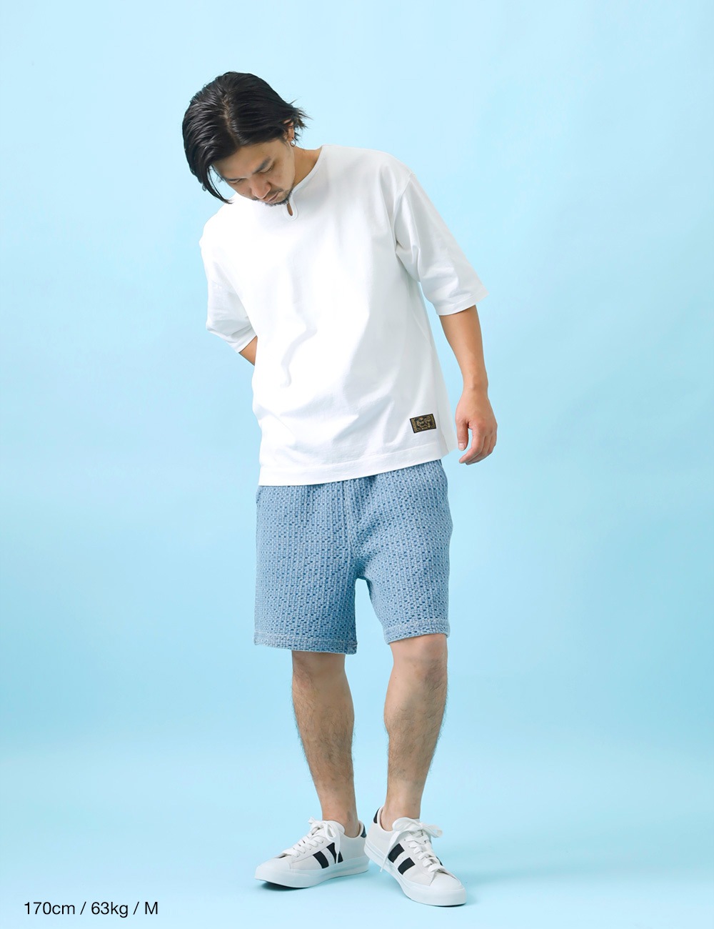 対象アイテム2点お買い上げで10%・3点お買い上げで20%OFF！ BLUE PORT｜変わり織りデニム 