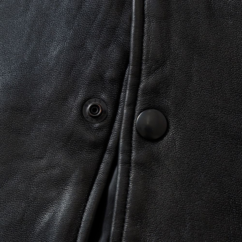 HOUSTON（ヒューストン）シープレザー コーチジャケット｜アメカジ